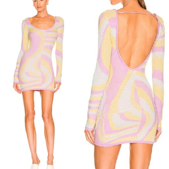 Superdown sweater mini dress Revolve - Picture 1 of 7
